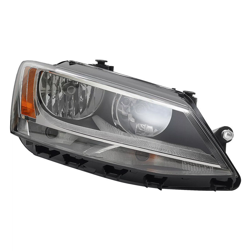 Pair halogen headlight rear housing angle for 2017-2018 VW Jetta