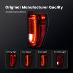 chrome LED tail light view 7 for GMC Sierra 1500 (2019-2026)