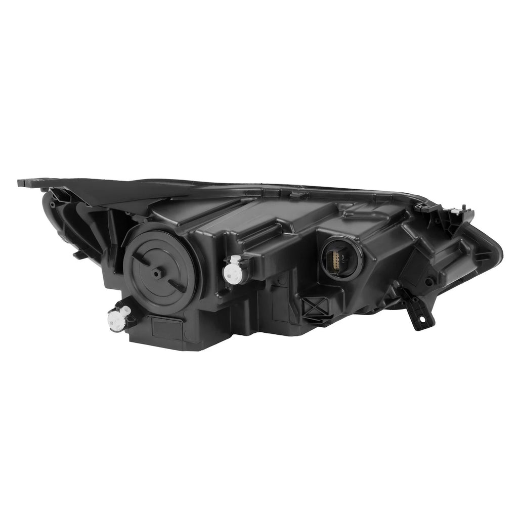 Left halogen headlight lens close-up for 2018-2021 Chevy Equinox