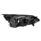 Left halogen headlight lens close-up for 2018-2021 Chevy Equinox
