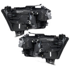 Pair LED headlight rear housing angle for 2025-2026 Ram 1500