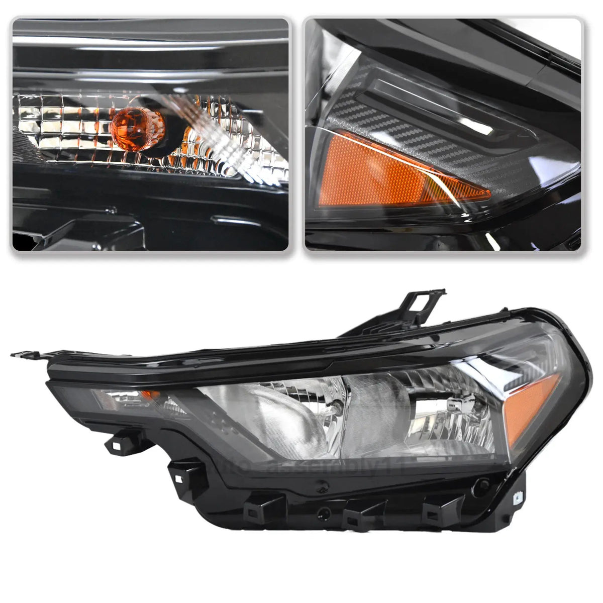 Right halogen headlight lens close-up for 2023-2026 Chevrolet Colorado