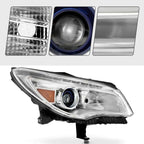 Left HID headlight side angle for 2013-2017 Buick Enclave