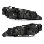 Pair halogen headlight rear housing angle for 2017-2020 Chrysler Pacifica