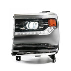 Right LED headlight side angle for 2016-2018 Chevy Silverado 1500