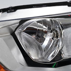 Pair halogen headlight rear housing angle for 2014-2018 Ford Transit Connect
