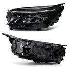 Pair LED headlight rear housing angle for 2022-2024 Chevrolet Equinox Premier