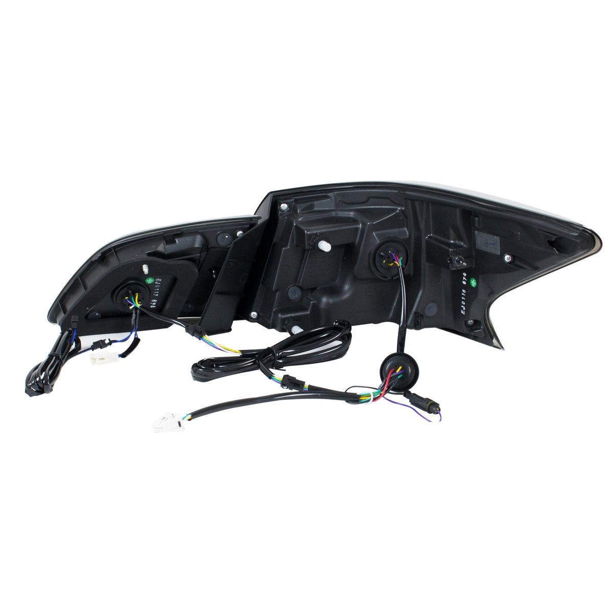 Back housing and wiring of the 2013-2019 Nissan Sentra LED tail light