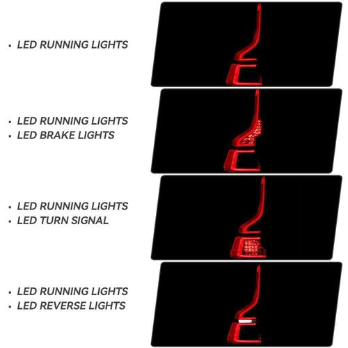 full LED outer tail light view 7 for Volvo XC60 (2018-2025)