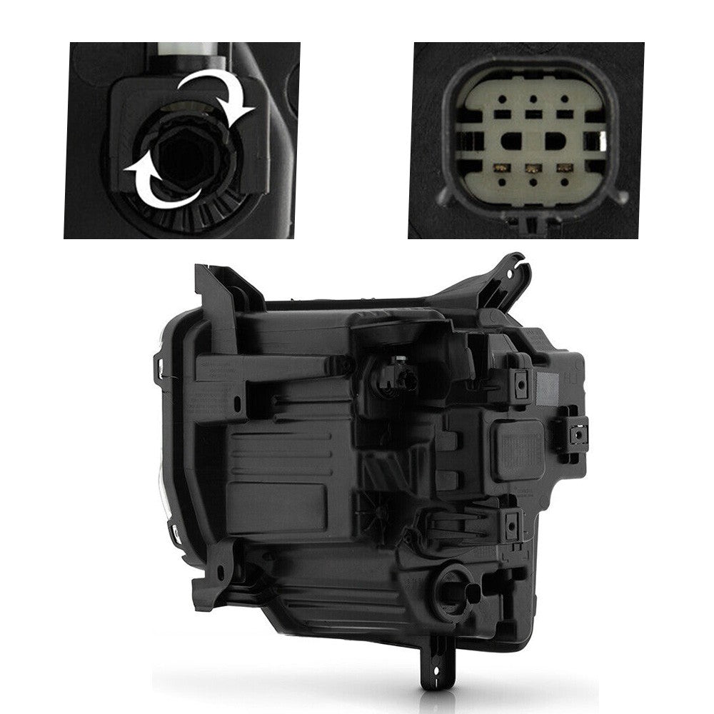 Right LED headlight side angle for 2022-2024 Chevrolet Traverse