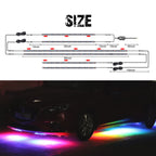 LED Under Body Fender Bumper Kit for Jeep Wrangler Flexible Wireless - GENSSI Lighting