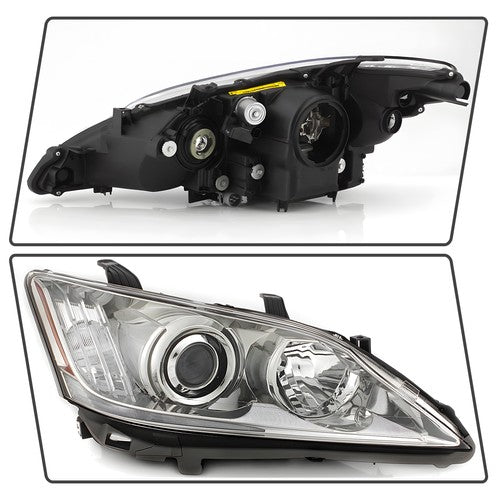 Pair HID headlight rear housing angle for 2010-2012 Lexus ES350