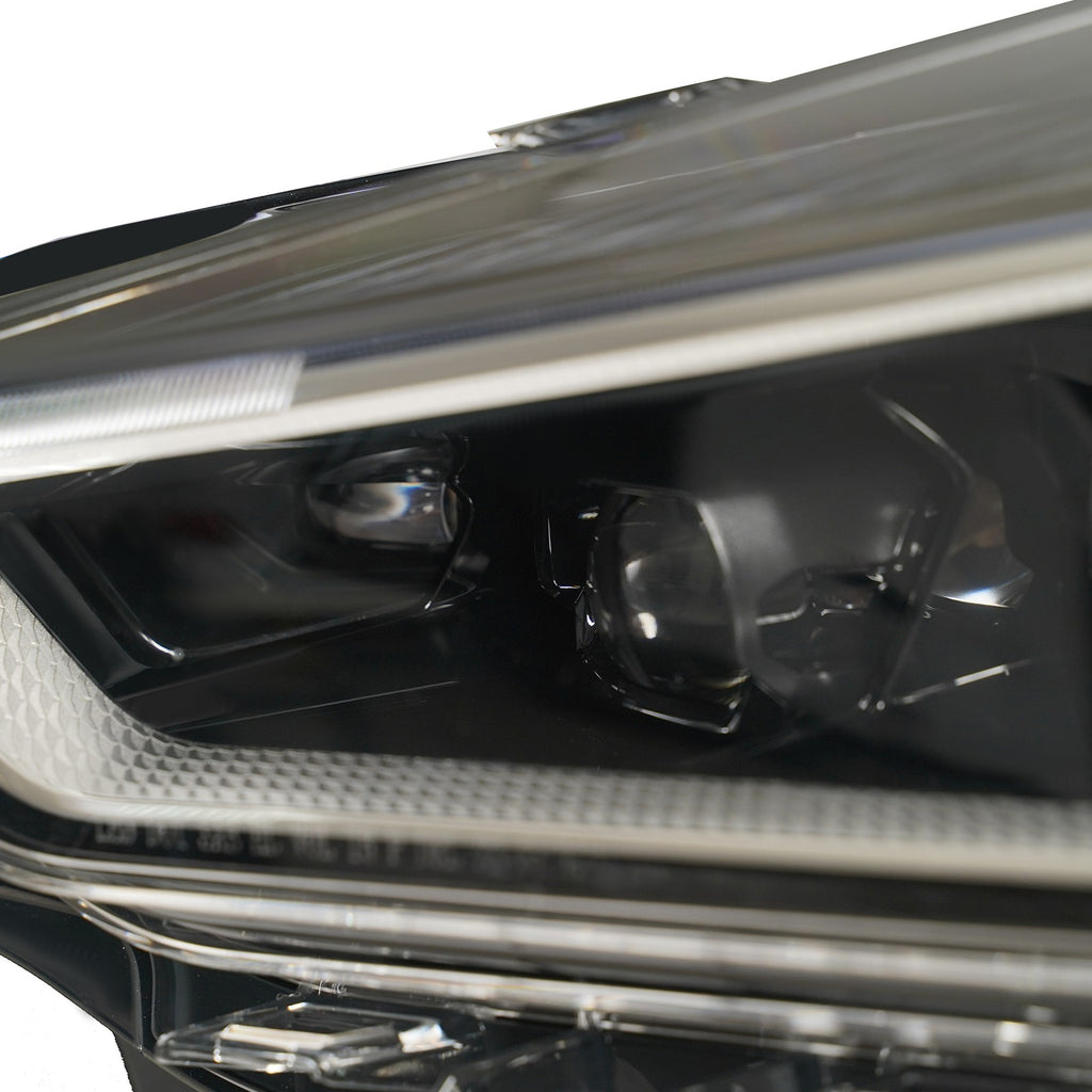 Pair LED headlight rear housing angle for 2019-2020 Cadillac CT6