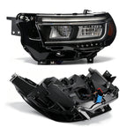 Left LED headlight side angle for 2025-2027 Ford Explorer Active