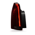 chrome red LED tail light view 7 for Cadillac CTS Sedan (2008-2013)