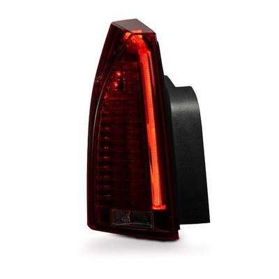 chrome red LED tail light view 7 for Cadillac CTS Sedan (2008-2013)