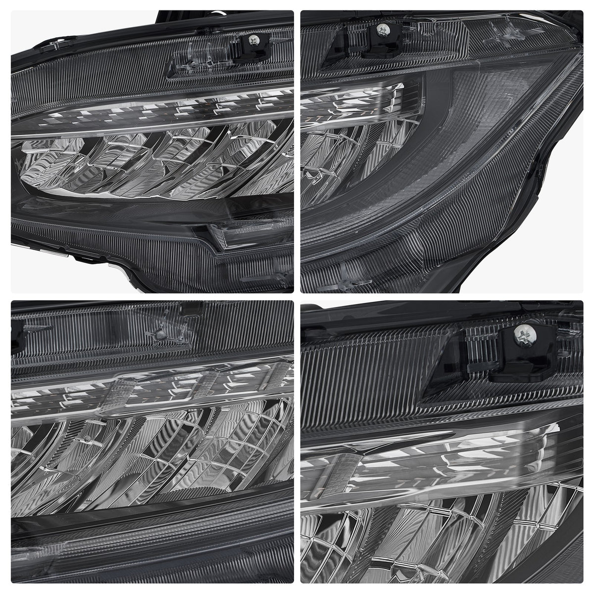 Full LED headlight features and specifications for 2016-2021 Honda Civic (image 3)