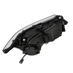 Black Full LED Jewel Eye headlight side angle for 2014-2016 Acura MDX