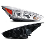 Right halogen headlight side angle for 2015-2018 Ford Focus