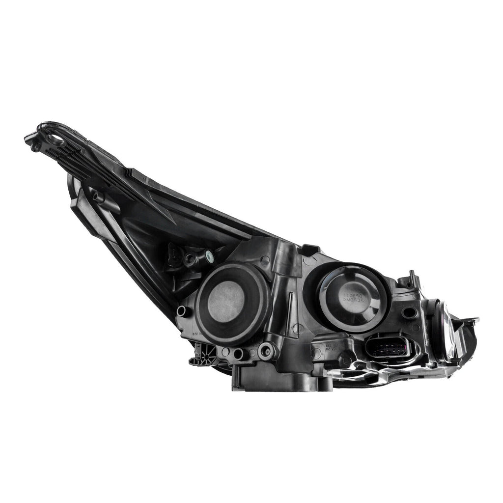 Pair halogen headlight rear housing angle for 2015-2018 Ford Focus