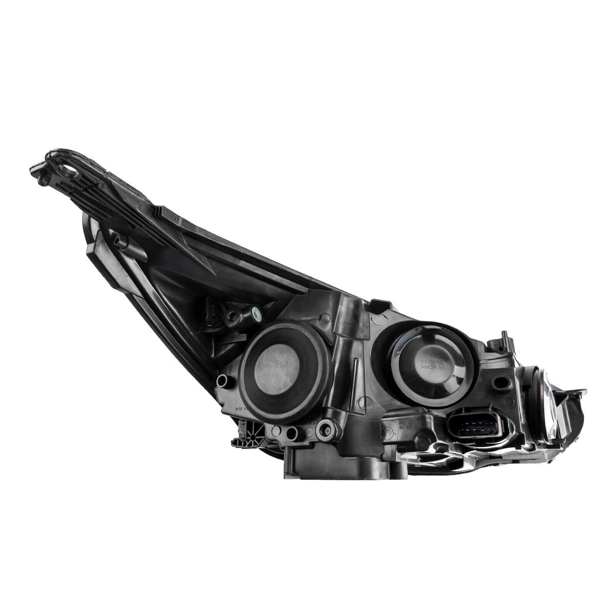 Pair halogen headlight rear housing angle for 2015-2018 Ford Focus