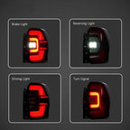 chrome LED tail light view 7 for Ford Expedition Limited King Ranch Platinum (2022-2024)