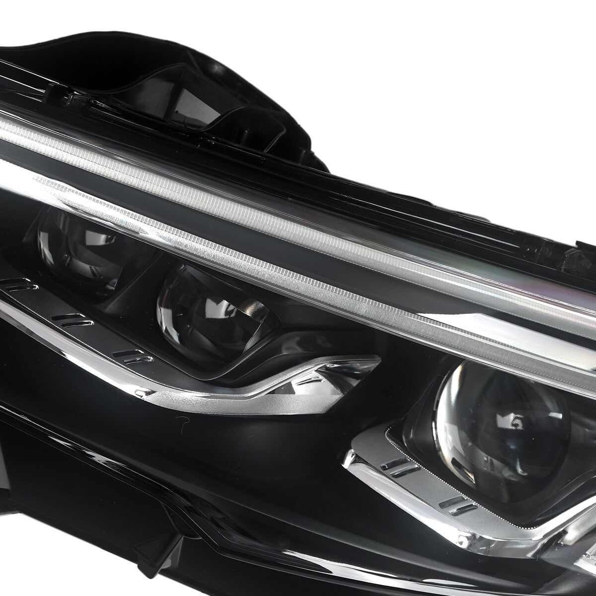 Pair LED headlight rear housing angle for 2018-2020 Buick Regal
