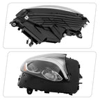 Pair LED headlight rear housing angle for 2016-2019 Mercedes-Benz GLC