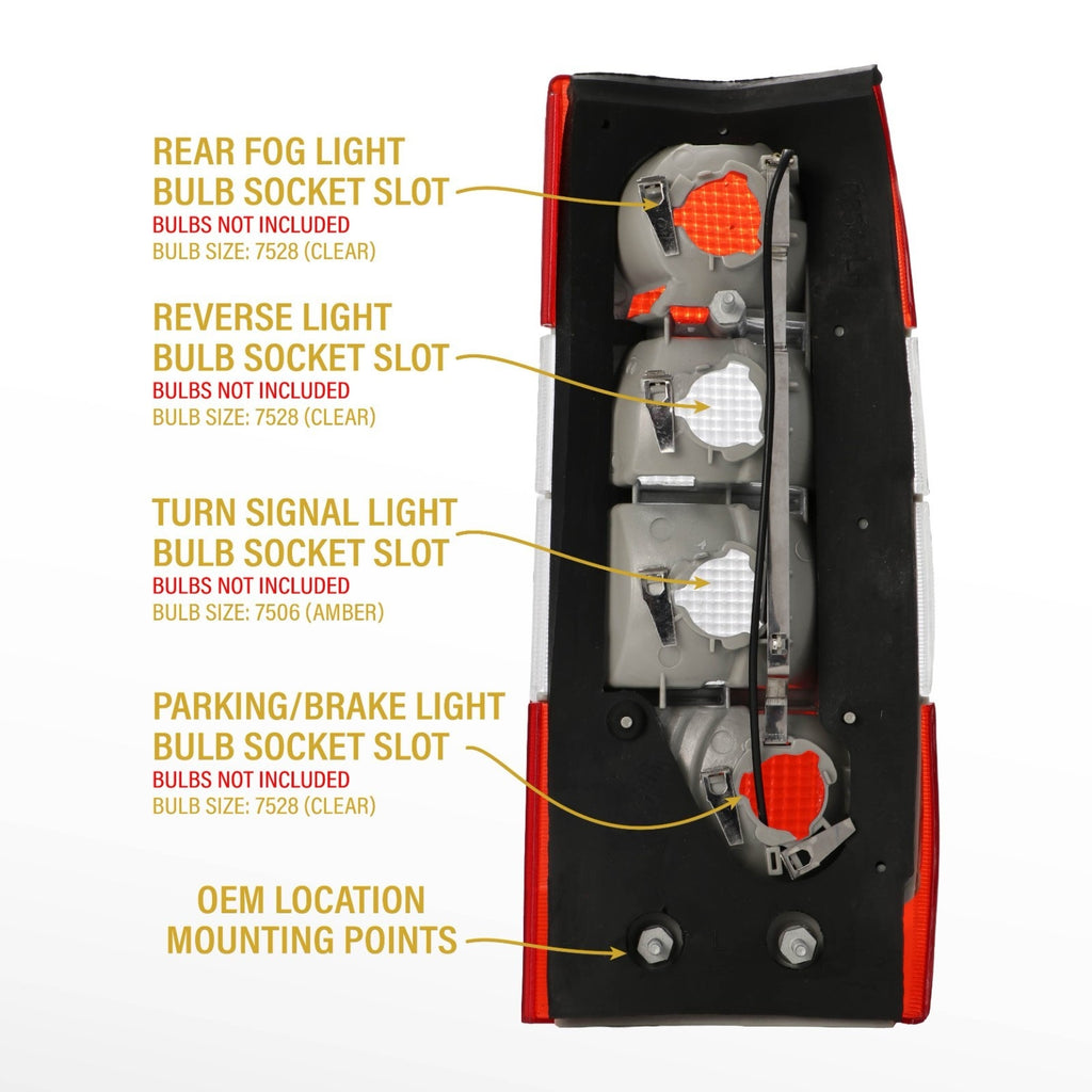 Back with socket slots