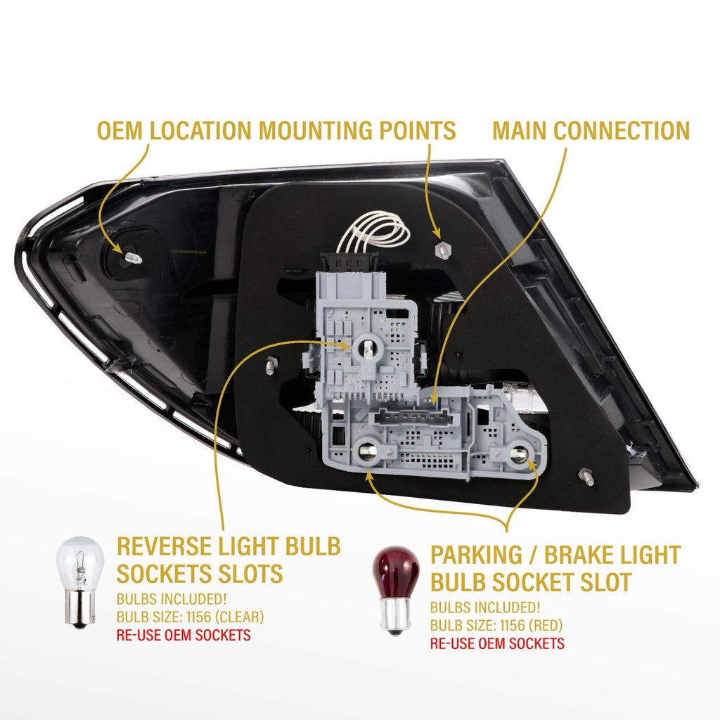 Back with OEM mounting points