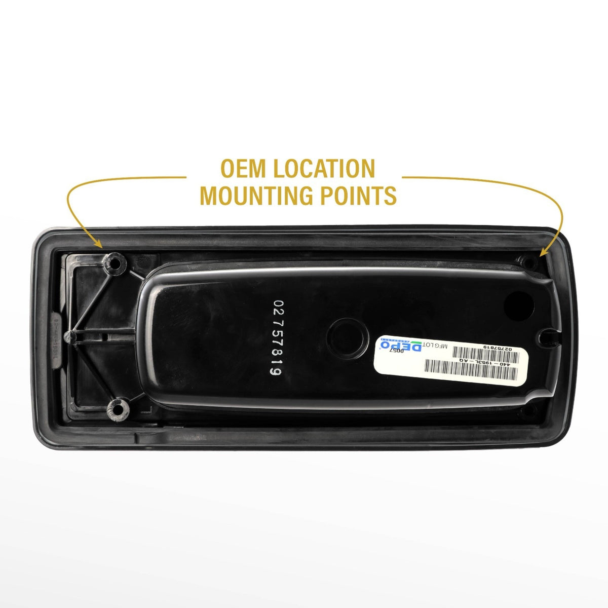 Back with OEM mounting points