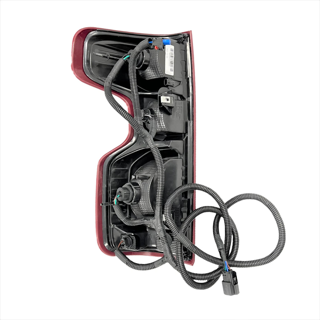 chrome halogen tail light view 8 for Chevy Silverado 1500 (2019-2026)