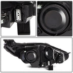 Halogen headlight adjuster close-up for 2014-2019 Ford Fiesta