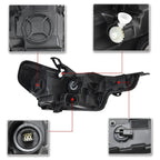 Halogen headlight connector close-up for 2023-2026 Chevrolet Colorado