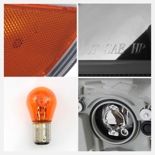 Turn signal bulb diagram for 2009-2011 Chevrolet Aveo5 headlights