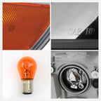 Turn signal bulb diagram for 2009-2011 Chevrolet Aveo5 headlights