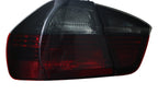 Angled view of the inner trunk-lid tail light for the BMW E90 sedan, 2006-2008