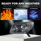 Black Halogen headlight features and specifications for 2003-2005 Toyota 4Runner (image 4)