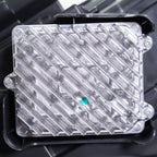 Right LED headlight lens close-up for 2021-2023 Buick Envision