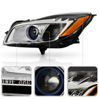 Left HID headlight side angle for 2012-2013 Buick Regal