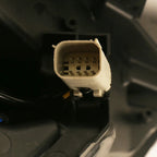 Left LED headlight lens close-up for 2021-2023 Chevrolet Trailblazer