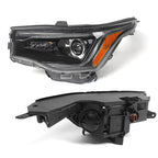 Halogen headlight connector close-up for 2017-2019 GMC Acadia
