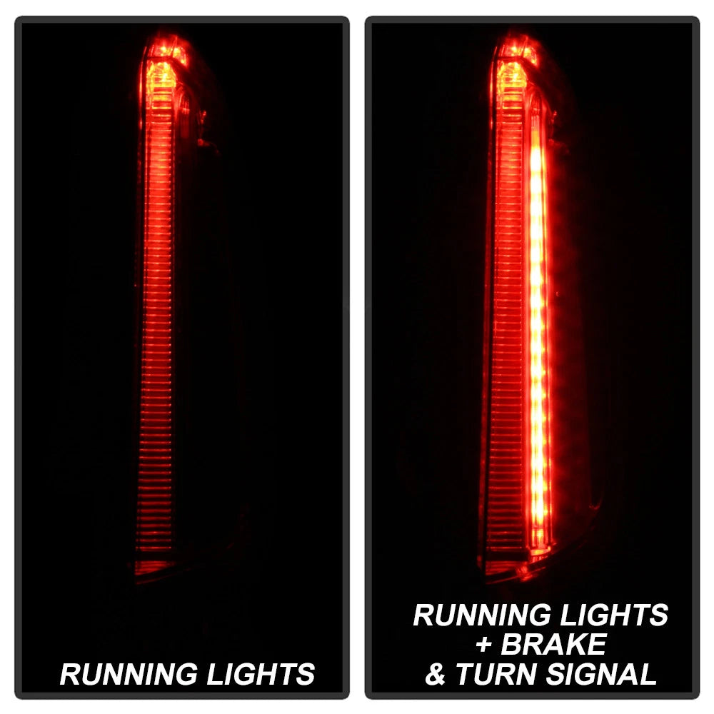chrome LED tail light view 8 for Cadillac XTS (2013-2017)