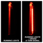chrome LED tail light view 8 for Cadillac XTS (2013-2017)