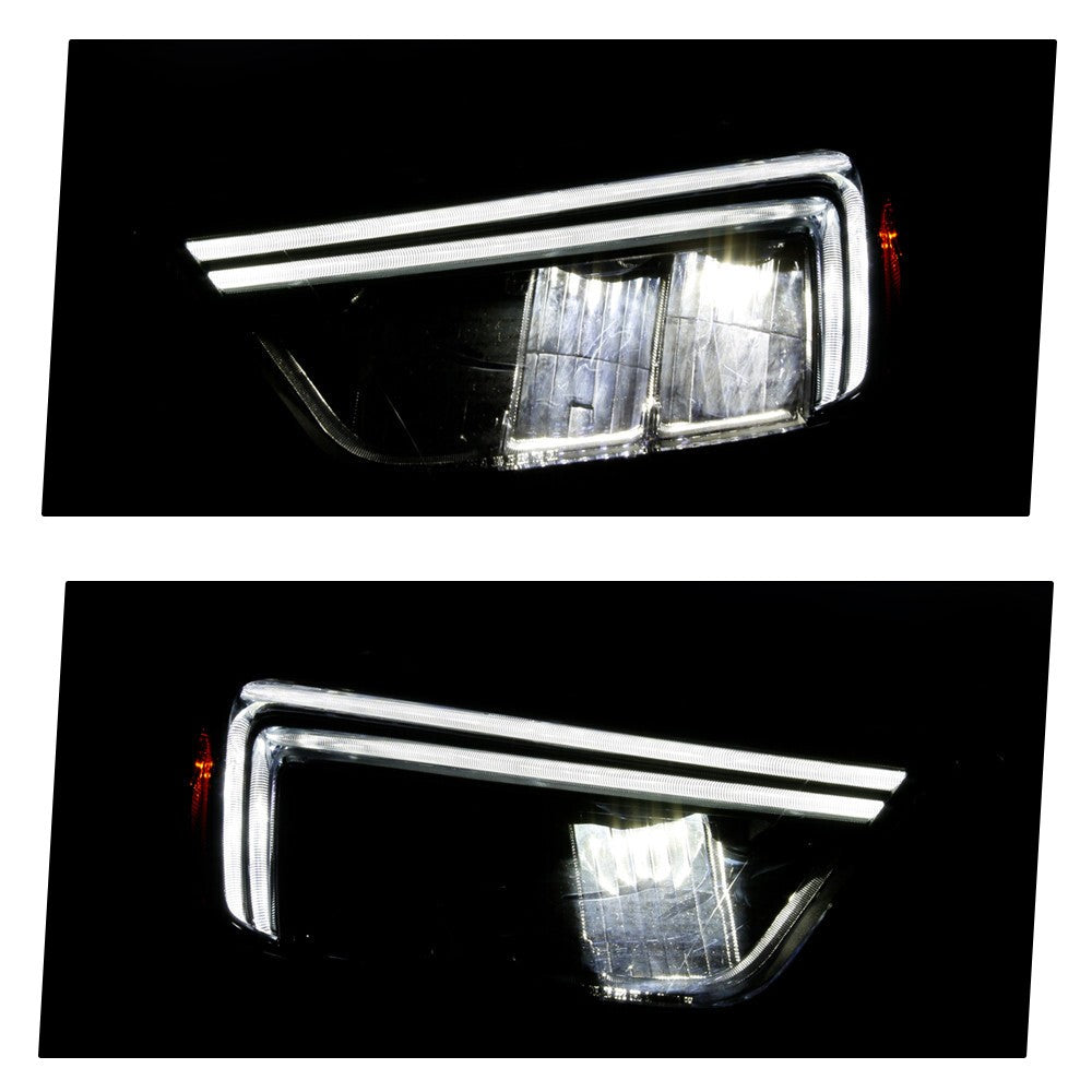 Pair LED headlight rear housing angle for 2017-2020 Buick Encore