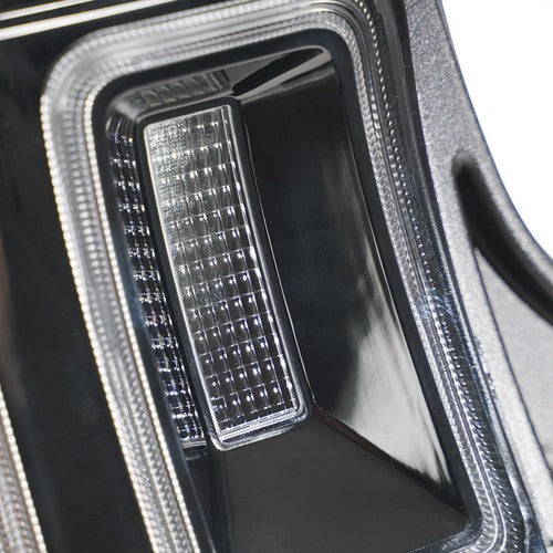 black sequential LED tail light view 8 for Ford Mustang (2013-2014)