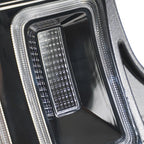 black sequential LED tail light view 8 for Ford Mustang (2013-2014)
