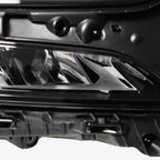 Right LED headlight lens close-up for 2022-2024 Chevrolet Equinox LT/RS