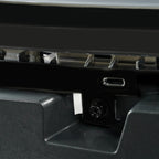 Left LED headlight lens close-up for 2019-2024 Ram 1500