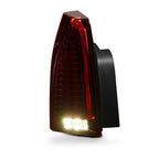 chrome red LED tail light view 8 for Cadillac CTS Sedan (2008-2013)